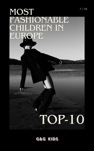 Page in TOP most fashionable children in Europe